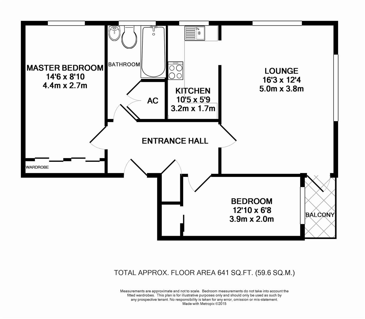 Floorplan for Cotswold Court, Horsham